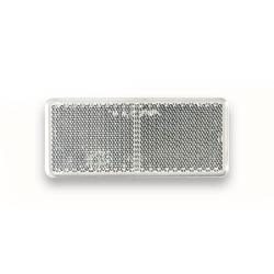 Atspindys 90x40mm klijuojamas baltas