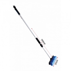 Šepetys teleskopinis  102-173 cm / 20.5x6cm antgalis