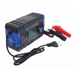 Pakrovėjas akumuliatoriui 8A 12V /4A 24V skaitmeninis iki 15...