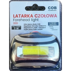 Prožektorius ant galvos  3W COB LED