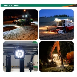 Žibintas LED atbulinės eigos su garsiniu signalu 12/24V
