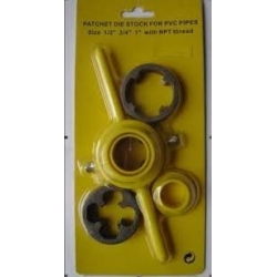 Sriegpjovių komplektas plastikiniams vamzdžiams 1/2"-3/4"-1"