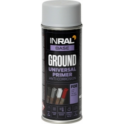 Gruntas aerozolinis,antikorozinis pilkas 400ml