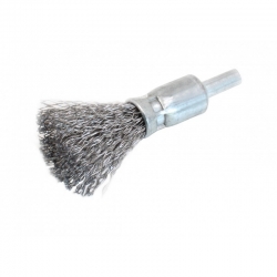 Šepetys vielinis teptuko tipo su gofruota viela 17x6mm