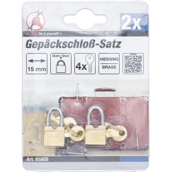 Spyna lagamino ,bagažo 15 mm 2vnt