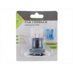 Lizdas įkrovimui įmontuojamas USB QC 3.0+USB 6A