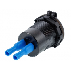 Lizdas įkrovimui įmontuojamas USB QC 3.0+USB 6A