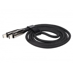 Kabelis įkrovimo USB-C > USB-C, 100 cm. WAYME, maks. 240W