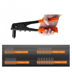 Kniediklis 2.4mm/3.2mm/4.0mm/4.8mm su 60vnt kniedžių