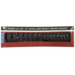 Smūginiai antgaliai | 6.3 mm (1/4")10mm(3/8")/12.5 T-Star (T...