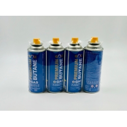 Dujos butano 250 gr. 500ml. PREMIUM