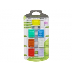 Saugikliai MAXI su LED įtampos indikacija 7vnt
