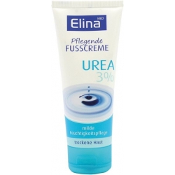 Kremas pėdoms  75ml Elina 3proc.Urea tubelėje