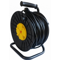 Kabelinė ritė 25m/3x2.5mm2/4 hermetinės rozetės