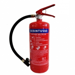 Gesintuvas miltelinis  4 kg.