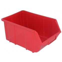 Dėžutė sandėliavimui raudona 220x355x167mm