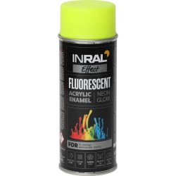 Dažai aerozoliniai fluorescensiniai geltoni,400ml