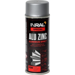 Dažai aerozolin. aliuminio INRAL ALU ZINC  400ml