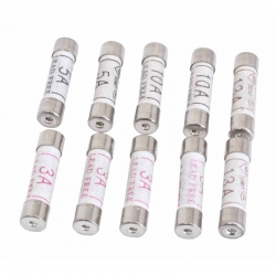 Saugiklių keramikinių auto rinkinys 25mm 10vnt BS1362