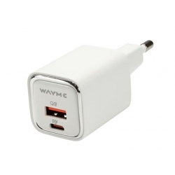 Įkroviklis USB-C/USB 240V WAYME 30W