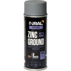 Gruntas aerozolinis,antikorozinis cinko INTRAL ZINC GROUND 4...