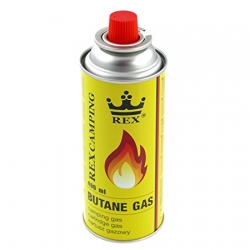 Dujos butano 227 gr. 400ml REX