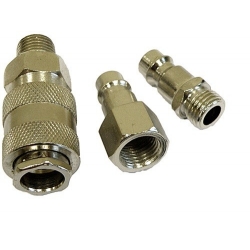 Greitų  jungčių komplektas 1/4" 3d.