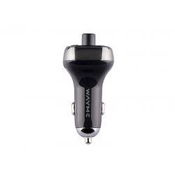FM moduliatorius WAYME 12/24V su USB-C PD, QC4.0+, Auto-ID, ...