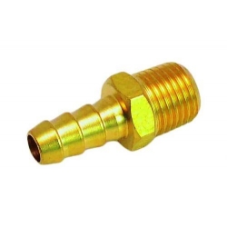 Jungtis žarnai su išoriniu sriegiu 1/4"-12mm/žalvaris